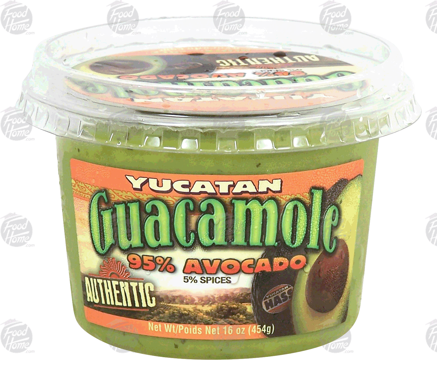 Yucatan  guacamole, authentic, 5% spice Full-Size Picture